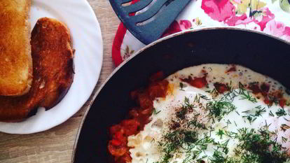 Рецепт Израильской яичницы Шакшука