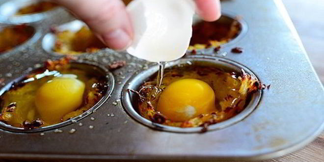 Рецепт оригинальной яичницы