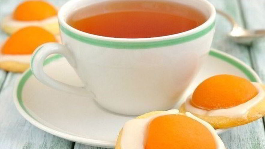 Рецепт печенья яичница из абрикосов