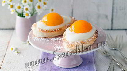 Рецепт Пирожного Яичница