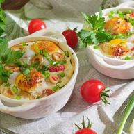 Рецепт Питательной яичницы с тунцом