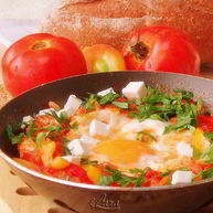 Рецепт Шакшуки с сыром фета