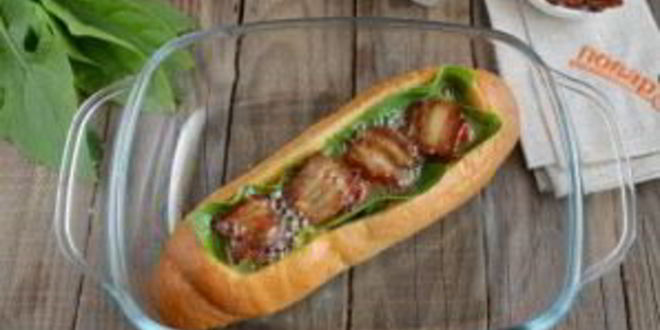 Рецепт сказочной булки с яичницей внутри