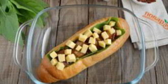 Рецепт сказочной булки с яичницей внутри