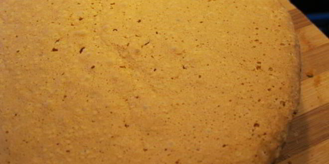 Рецепт торта яичница с персиками