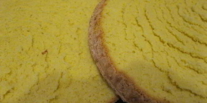 Рецепт торта яичница с персиками