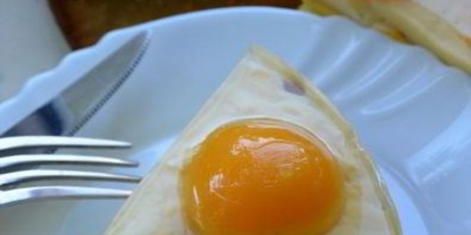 Рецепт торта яичница