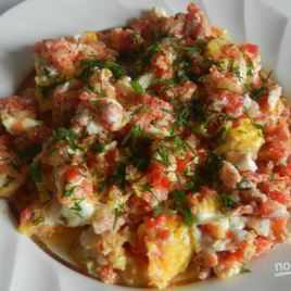 Рецепт Вкусной яичницы