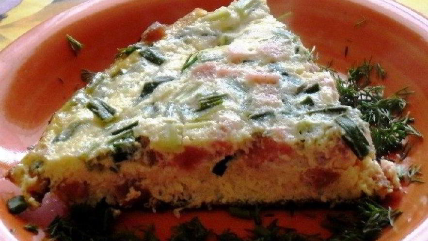 Рецепт яичницы на кефире