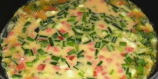 Рецепт яичницы на кефире