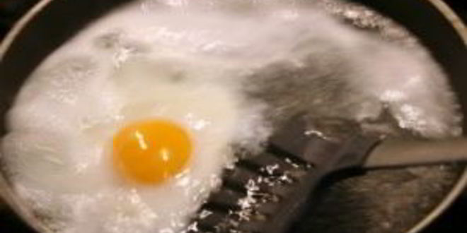 Рецепт яичницы на воде