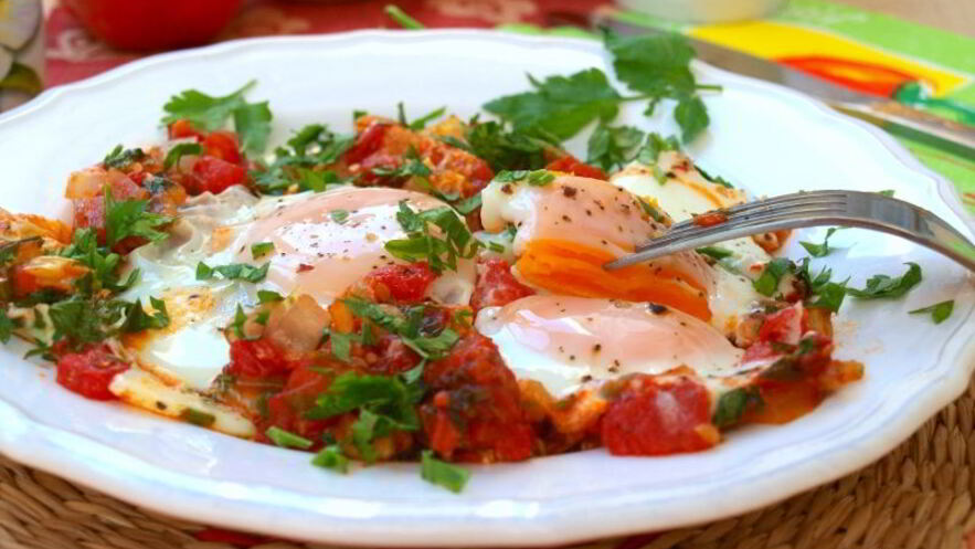 Рецепт яичницы по-грузински