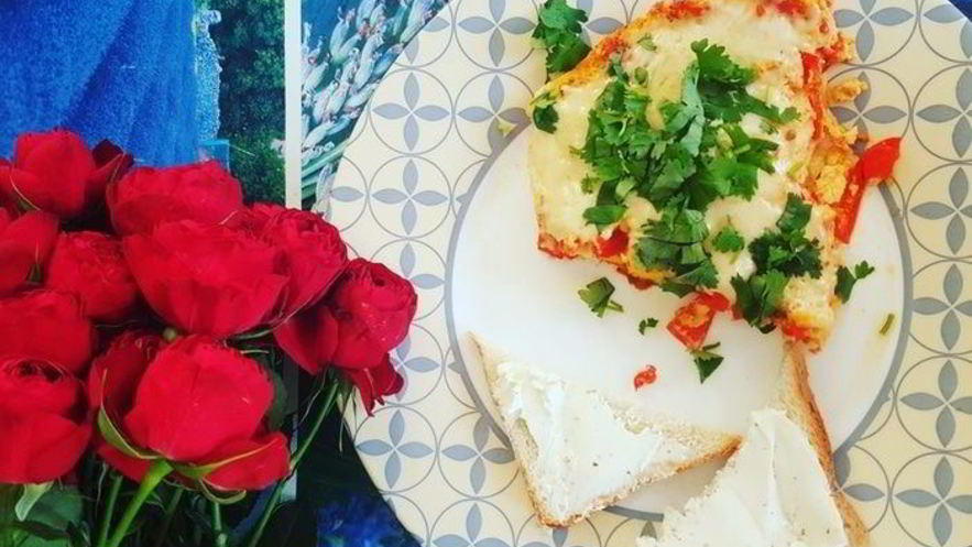 Рецепт яичницы с помидорами по-азербайджански