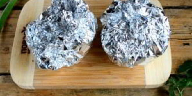 Рецепт яичницы в булочке с ветчиной