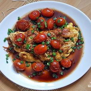 Рецепт Яичницы в воке