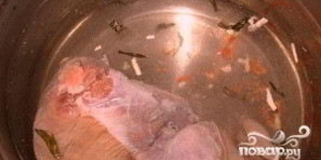 Рецепт языка в желе