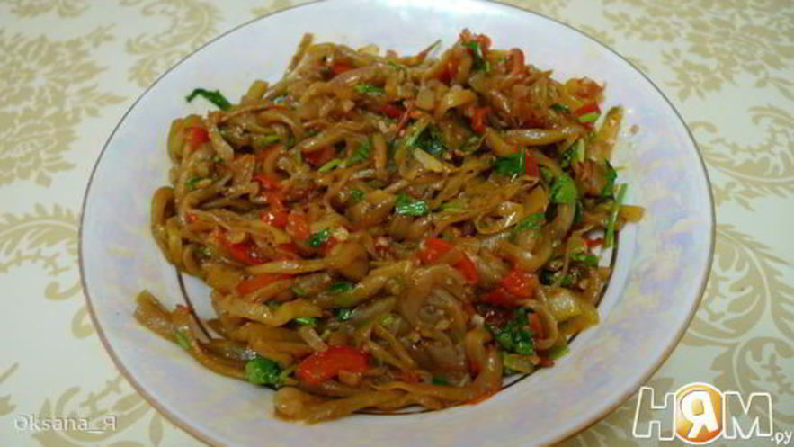 Рецепт закуски из баклажанов по-корейски