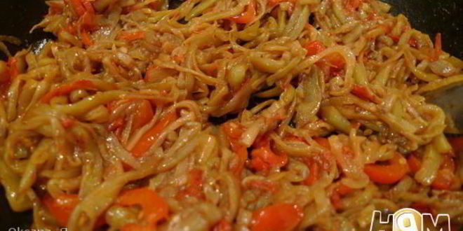 Рецепт закуски из баклажанов по-корейски