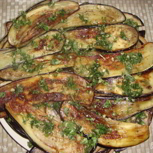 Рецепт Закуски из баклажанов с шампиньонами