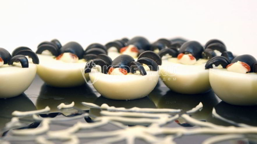 Рецепт закуски из пауков