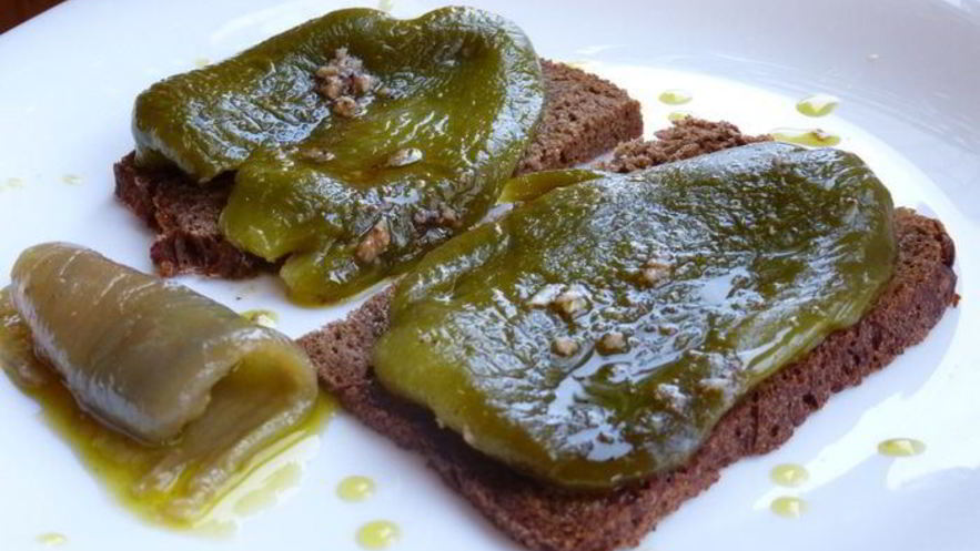 Рецепт закуски из печеного перца