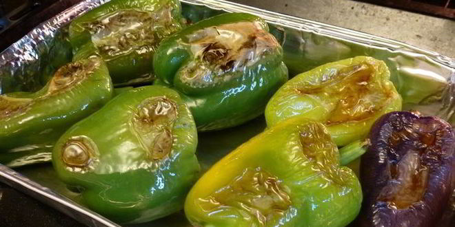 Рецепт закуски из печеного перца