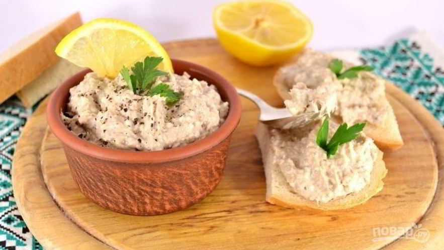 Рецепт закуски из рыбных консервов