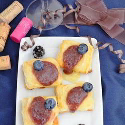 Рецепт Закуски из слоеного теста