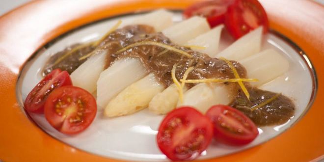 Рецепт закуски из спаржи