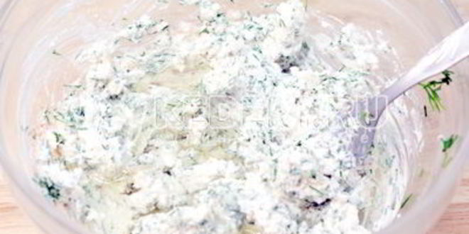 Рецепт закуски из сыра фета с гренками