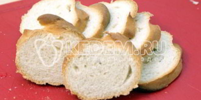 Рецепт закуски из сыра фета с гренками