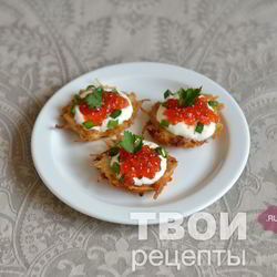 Рецепт Закуски с икрой