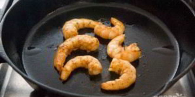 Рецепт закуски с креветками