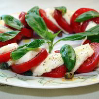 Рецепт Закуски с сыром Моцарелла