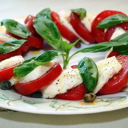 Рецепт Закуски с сыром Моцарелла