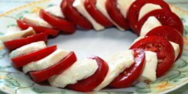 Рецепт закуски с сыром моцарелла