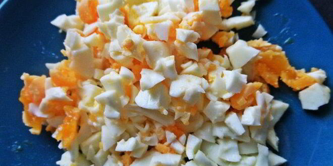 Рецепт закуски скумбрия с яйцом