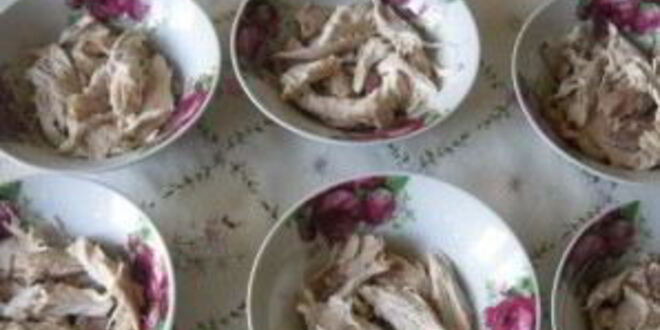 Рецепт куриного заливного