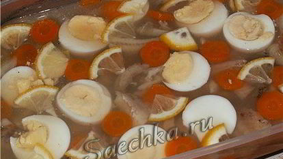 Рецепт Рыбного заливного