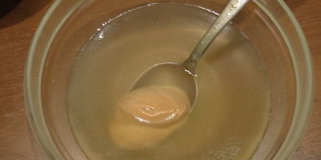 Рецепт слоеного заливного из языка петушок