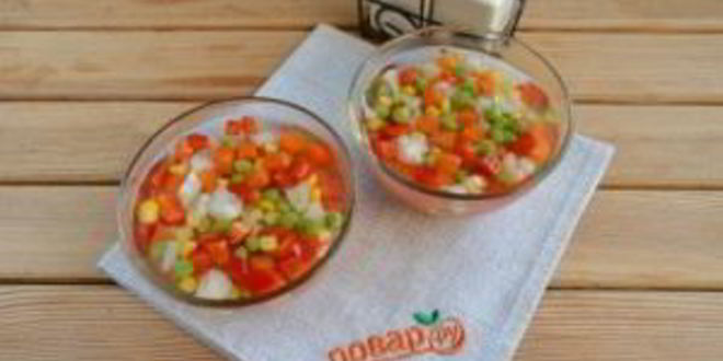 Рецепт вегетарианского заливного к новому году