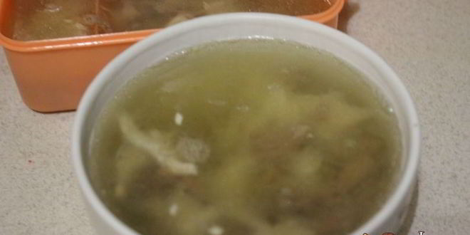 Рецепт заливного-ассорти из мяса и птицы