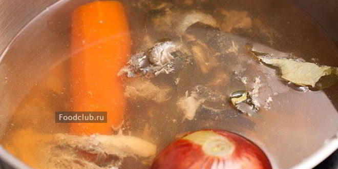 Рецепт заливного из двух видов рыбы