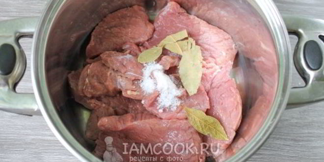 Рецепт заливного из говядины