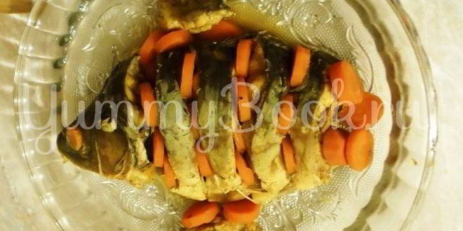 Рецепт заливного из карпа с буряком