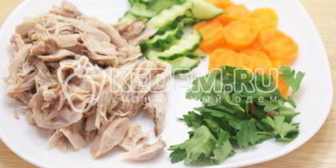 Рецепт заливного из курицы новогоднее