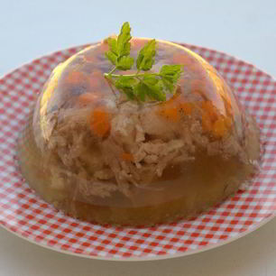 Рецепт Заливного из курицы с желатином