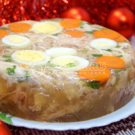 Рецепт Заливного из курицы