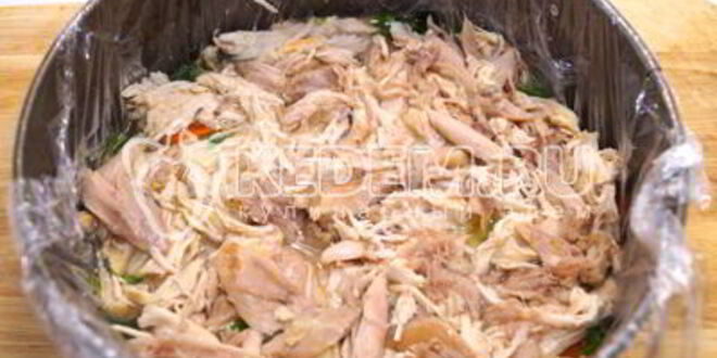 Рецепт заливного из курицы