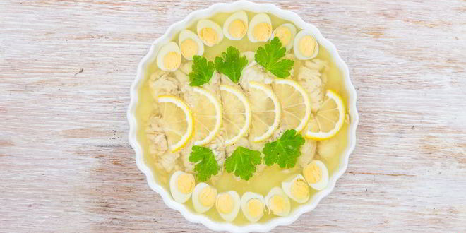 Рецепт заливного из осетра